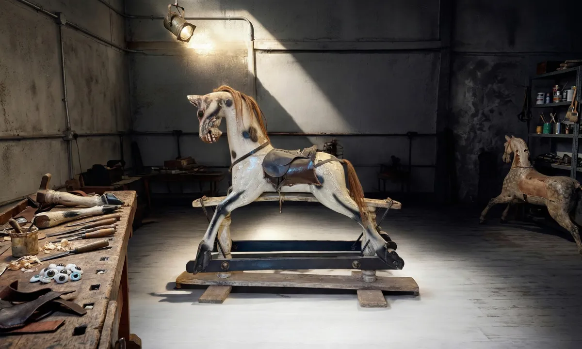 Victorian Dönem İngiliz Ahşap At